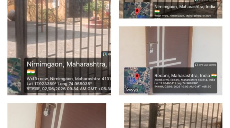 आरोग्य विभाग सुस्त, रुग्ण मात्र त्रस्त; निरनिमगाव-रेडणी उपकेंद्रांना ‘कुलूप’, जनतेचा जीव टांगणीला?